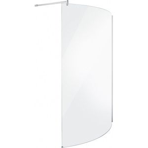 Inloopdouche allibert walk-in wings gebogen 140x210 cm 8 mm antikalk