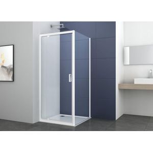 QWORK® Douche deurknoppen, 304 roestvrijstalen douche/bad trekgreep