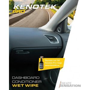 KENOTEK - Wet Wipes Dashboard Cleaner XXL - 300 stuks - 300
