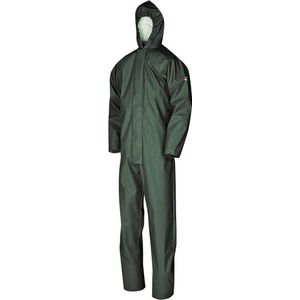 Sioen - 6218 Herford - Regenoverall - Donkergroen - 100% Polyester met PU-Coating