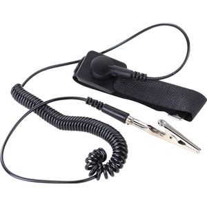 Antistatische armband polsband Zwart