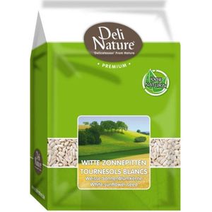 4x Deli Nature Zonnepit Wit 2 kg