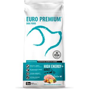 Euro Premium Grainfree Adult High Energy+ Chicken & Potato hondenvoer