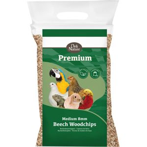 Deli Nature Premium Beukenhoutsnippers 8 mm Midden 5 kg