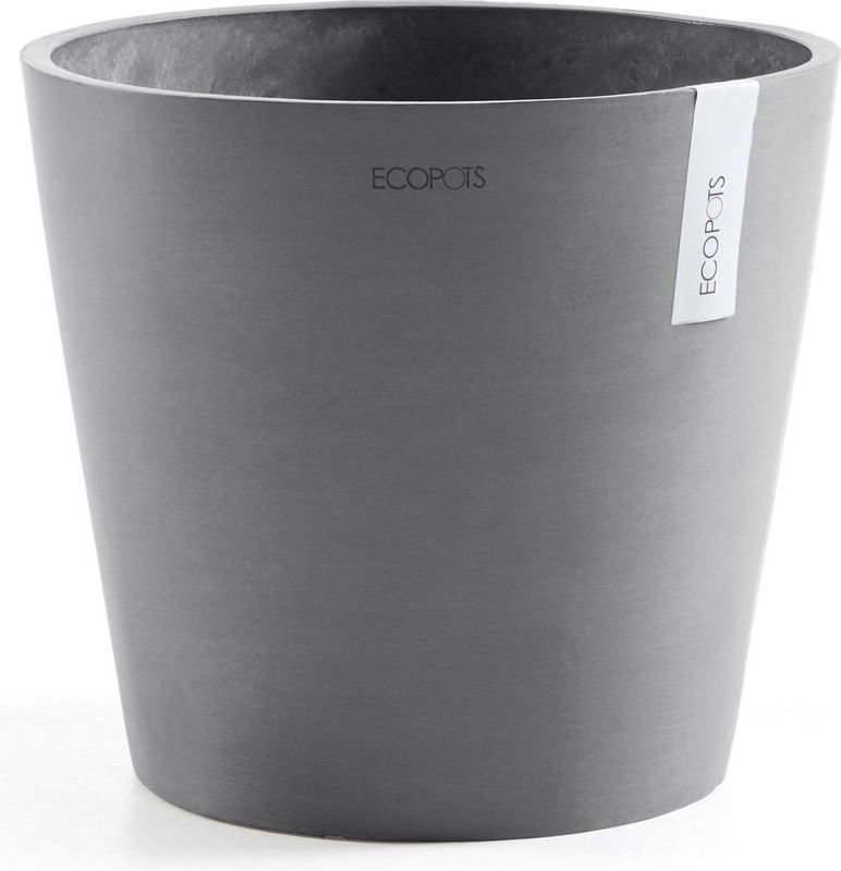 ECOPOTS Amsterdam 30 cm grijs