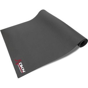 Onderlegmat / Beschermmat Voor Fitnessapparaten 200 X 100 cm - Zwart - Trillingsdemper - Rubber Mat