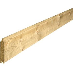 Solid Blokhutprofiel Hout 200x14,7x2,8cm