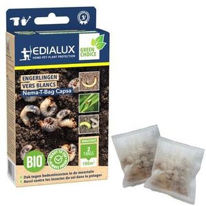 Edialux Aaltjes Tegen Engerlingen Nema-t-bag Capsa Ecologic - 2 Stuks | Insectenbestrijding