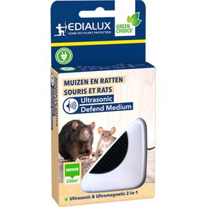 ULTRASONIC DEFEND MUIZEN & RATTEN / SOURIS MEDIUM stk/pce