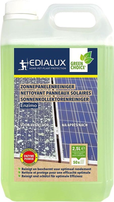 Enzimo - Zonnepanelenreiniger - Ecologisch - Gebruiksklaar - Op Basis Van Enzymen