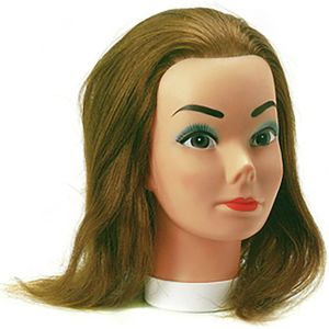 Sibel Oefenhoofd Candy Fijn Lichtbruin 15-40cm