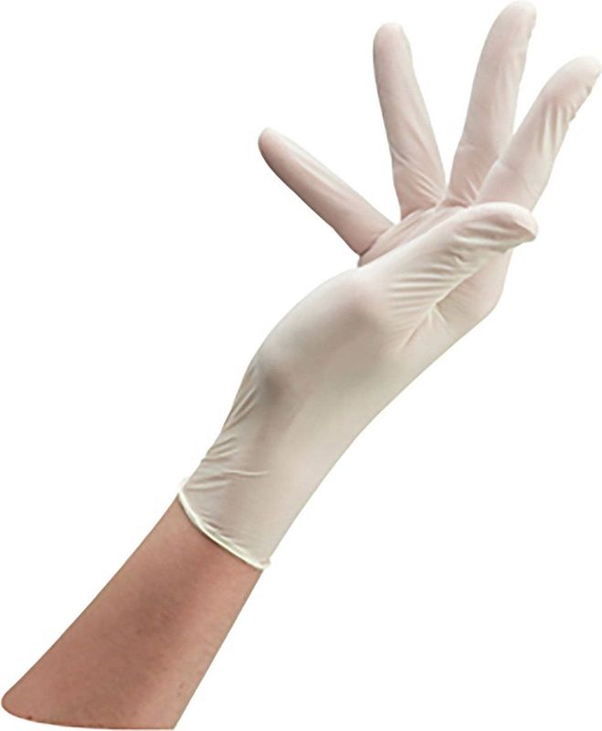 Sibel - Latex Wegwerphandschoenen - Wit - 100 Stuks