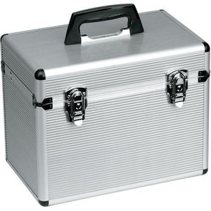 Sibel - Vanity Beauty Case - Zilver - 29x36x23 cm
