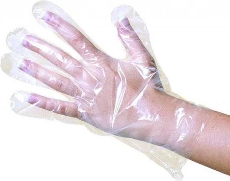 Sinelco - Wegwerphandschoenen - Clear - Plastic - 50 Stuks