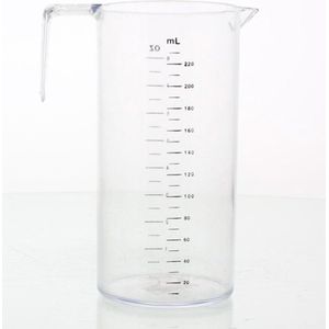 Sibel - Maatbeker - Doorzichtig - Inhoud 220ml