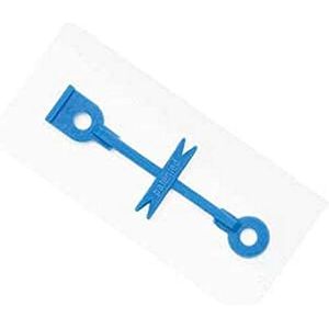 Elaxticool siliconenrubber, gegolfd, blauw