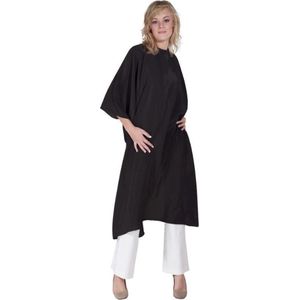 Sibel - Flexi Kapmantel - Zwart - Nylon