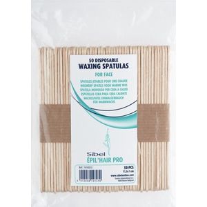 Hars spatels hout 50 wegwerp 113X10X2MM