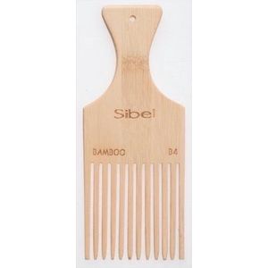 Sibel - B4 - Haarborstel - Bamboe - Antistatisch - 17,8cm