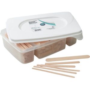 Hars spatels hout box 3 maten Sibel - Bruin / Hout - Beukenhout - Splintervrij