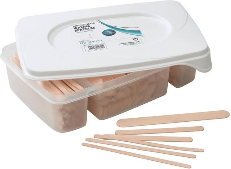 Hars spatels hout box 3 maten Sibel - Bruin / Hout - Beukenhout - Splintervrij