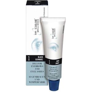 Sinelco Star Looks Kleuring Wenkbrauwen en Wimpers N°1 Zwart - Verf