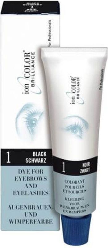 Sinelco Star Looks Kleuring Wenkbrauwen en Wimpers N°1 Zwart - Verf