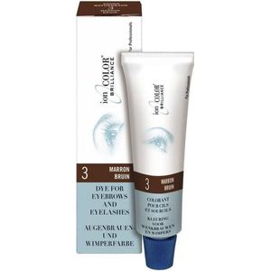 Sinelco Star Looks Kleuring Wenkbrauwen en Wimpers N°3 Natuur Bruin - Verf