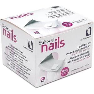 Aluminiumfolievellen Met Synthetisch Sponsje 50Stuks