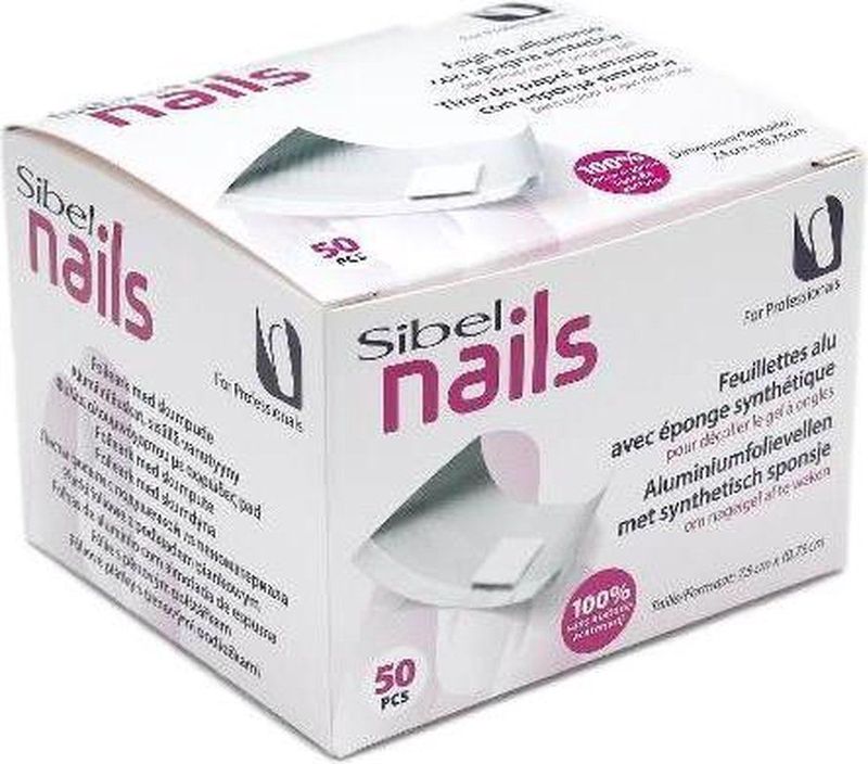 Aluminiumfolievellen Met Synthetisch Sponsje 50Stuks