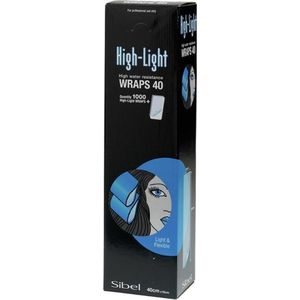 Sinelco - High-Light Wraps - 1000st - 10x40cm - Haarstyling