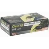 Sibel - Nitril Handschoenen - Zwart - Poedervrij - 100 Stuks