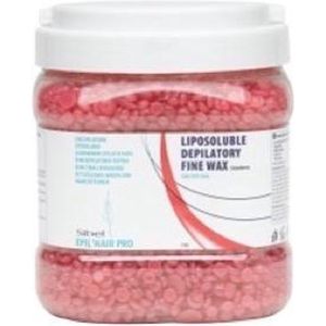 Sibel Wax Pearls-Strawberry- Hot Depilatory- Sensitive Skin - Parels 1Kg
