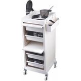 Sibel - Discrete Werkwagen - Wit