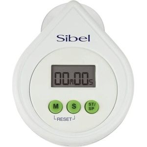 Sibel - Drop - Digitaal Klokje - Wit