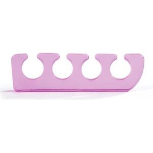 Sibel Siliconen Teenspreider - 2 Stuks Fluo Fuchsia