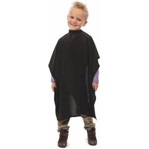 Sibel - Kapmantel - Zwart - 100% Polyester - Waterafstotend