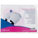 Sibel - Wegwerphoezen - 100 Stuks - Voor Gelaatssteun - Latexvrij - 41 x 32 cm