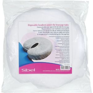 Sibel - Wegwerpgezichtshoezen - Wit - 50 Stuks