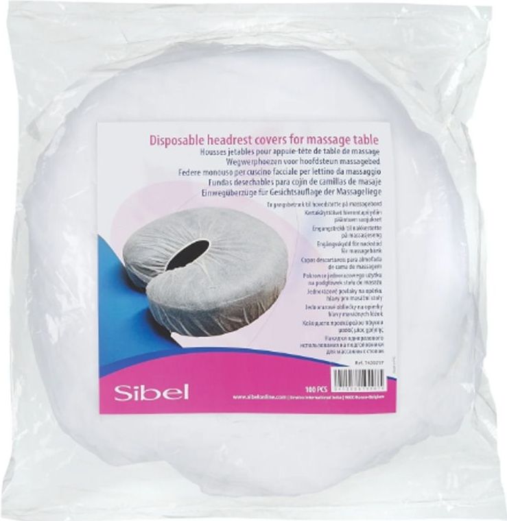 Sibel - Wegwerpgezichtshoezen - Wit - 50 Stuks