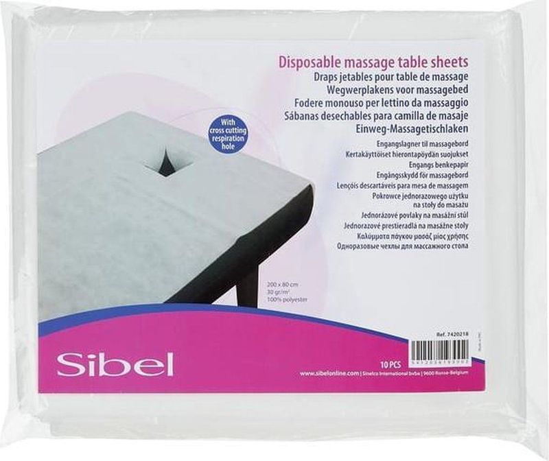 Massage sheets wegwerpbaar 10st
