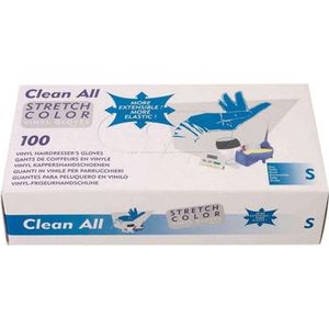 Sibel - Clean All - Vinyl Handschoenen - Doorzichtig - Gepoederd - Medium - 100 Stuks