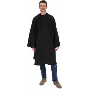 Sinelco Men Kapmantel M/Velcro Zwart Barburys