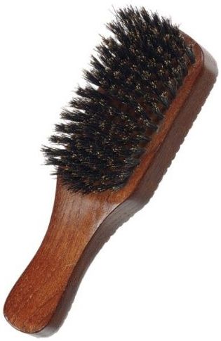 Haarborstel - Varkenshaar - 17,5 cm Hoog - 5 cm Breed - 4 cm Diep