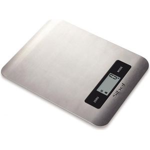 Sibel - Steel Style - Weegschaal - Zilver - Touchscreen
