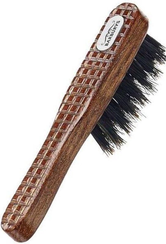 Barburys - Bill - Baardborstel - Hout - Varkenshaar - 11,5 cm hoog