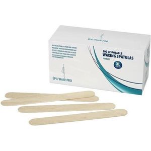 Sibel - Houten Spatulas - XL - Set van 10