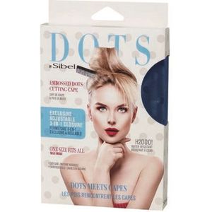 Sibel - Cutting Cape - Kapmantel - Dots - 3-in-1 Sluiting