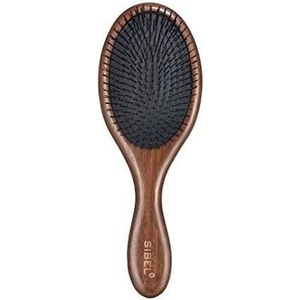 Sibel - Decopad - Houten Borstel - Gemengd Varkenshaar en Nylon - Geschikt voor Elk Haartype