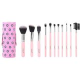 Sibel - Pink Flamingo - Make-up Borstel Set - Flamingo Roze